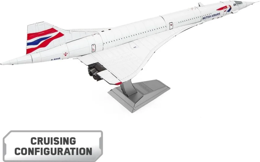 Kovové 3D puzzle Metal Earth  Premium Series - Concorde