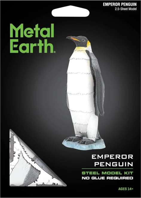 Kovové 3D puzzle Metal Earth  Tučňák císařský