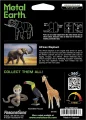 Kovové 3D puzzle Metal Earth  Slon africký