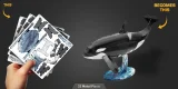 Kovové 3D puzzle Metal Earth  Kosatka