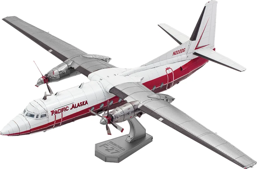 Kovové 3D puzzle Metal Earth  Letoun Fairchild F-27