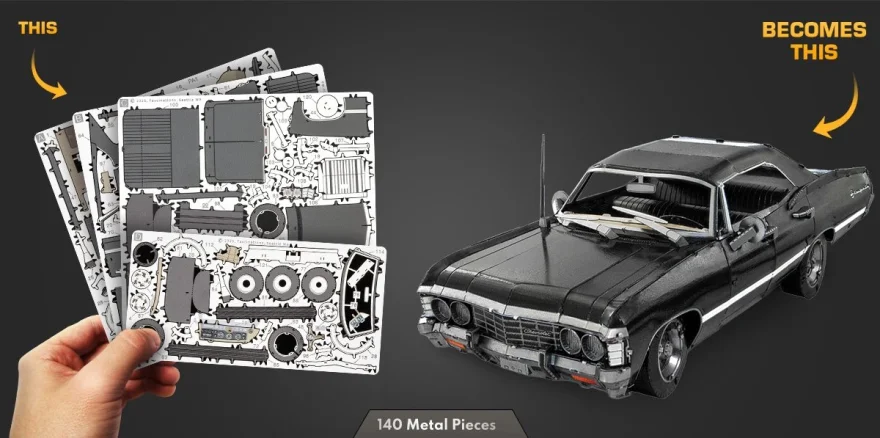 Kovové 3D puzzle Metal Earth  Chevrolet 1967 Chevy Impala