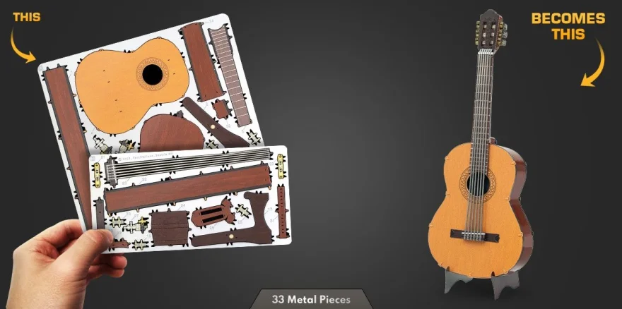 Kovové 3D puzzle Metal Earth  Klasická kytara