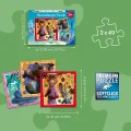 Puzzle pro děti Ravensburger 3x49 dílků Zootropolis: Město zvířat 2 - Nová mise
