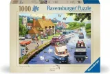 Puzzle Ravensburger 1000 dílků Leisure Days č. 7 - Večer na řece