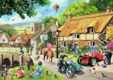 Puzzle Ravensburger 500 větších dílků Léto ve vesnici