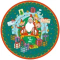 Kulaté puzzle Ravensburger 500 dílků Tajný svět Santa Clause - Weihnachtsmann & Co. KG