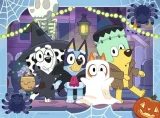 Puzzle pro děti Ravensburger sada 4v1 Bluey: Halloween 12,16,20,24 dílků