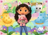Puzzle pro děti Ravensburger sada 4v1 Gábinin kouzelný domek: Fairylandia 12,16,20,24 dílků