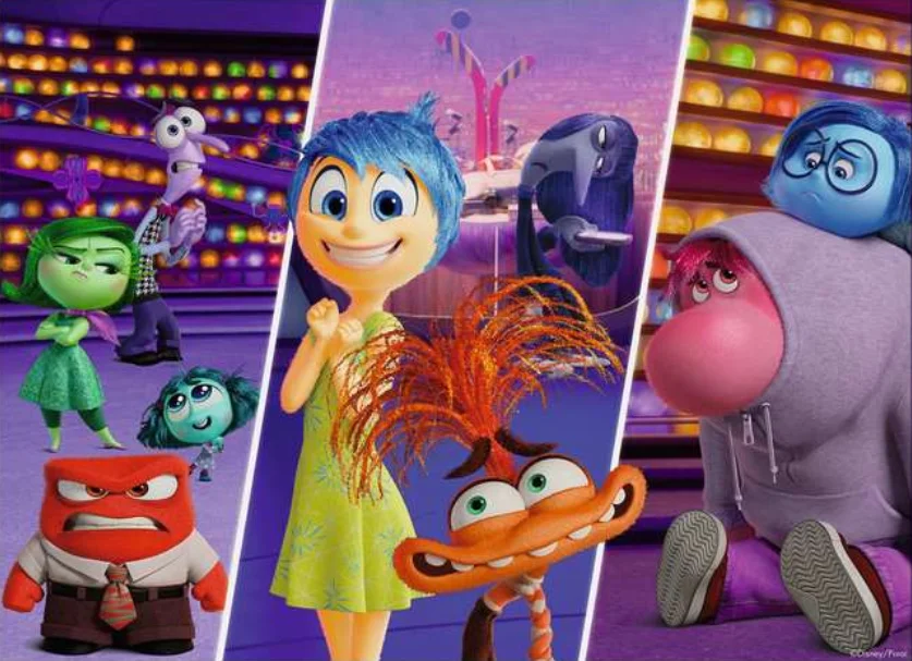 Puzzle pro děti Ravensburger 200 dílků XXL V hlavě 2: Poznej nové emoce