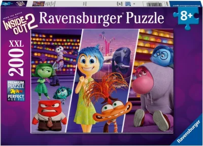 Puzzle pro děti Ravensburger 200 dílků XXL V hlavě 2: Poznej nové emoce