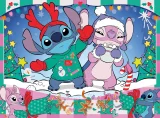 Puzzle pro děti Ravensburger 100 dílků XXL Stitch: Vánoce