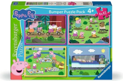 Puzzle sada Ravensburger 4x42 dílků Prasátko Peppa