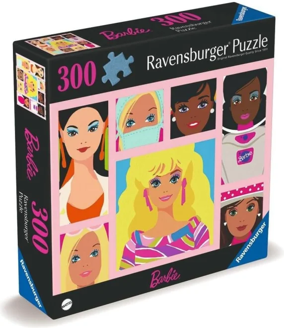 Puzzle Ravensburger 300 dílků Barbie: Silné ženy mění svět