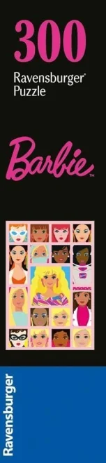 Puzzle Ravensburger 300 dílků Barbie: Silné ženy mění svět