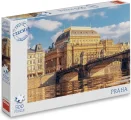 Puzzle Dino 500 dílků Travel Czechia: Praha - Národní divadlo