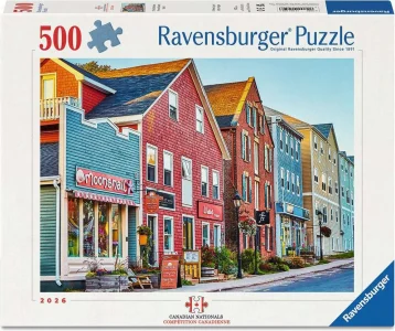 Puzzle Ravensburger 500 dílků Charlottetown, Ostrov prince Edwarda - Canadian Nationals 2026
