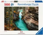 Puzzle Ravensburger 1000 dílků Athabasca Falls, Kanada - Canadian Nationals 2026