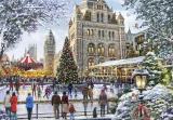 Puzzle Bluebird 1000 dílků Bruslení před Přírodovědným muzeem