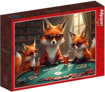 Puzzle Alipson 500 dílků Liščí bluf