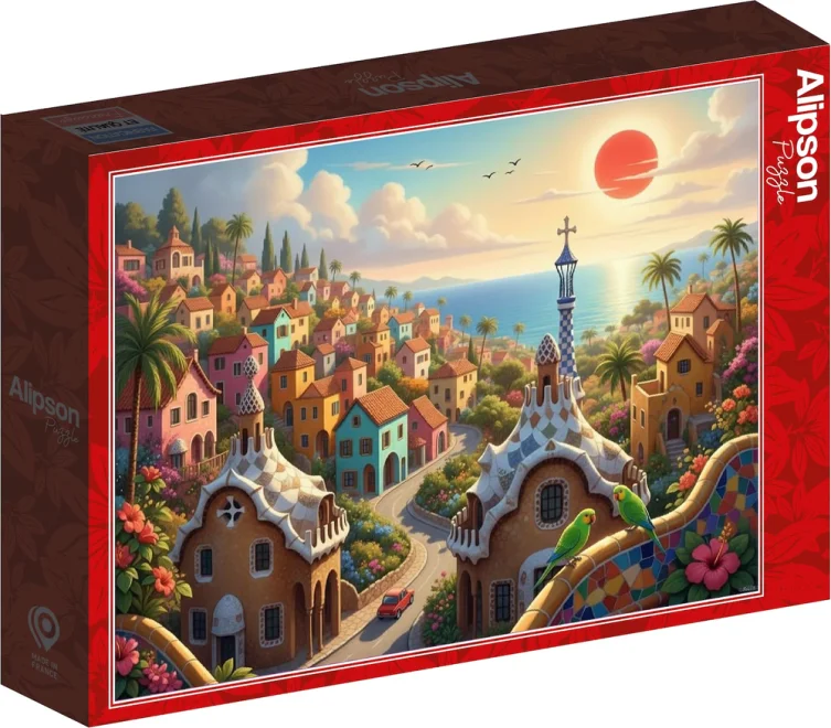 Puzzle Alipson 500 dílků Barcelonský sen