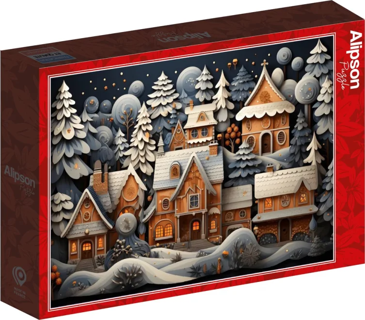 Puzzle Alipson 1000 dílků Domov, sladký domov