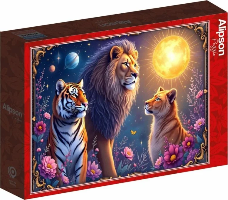 Puzzle Alipson 1000 dílků Vesmír velkých koček