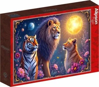 Puzzle Alipson 1000 dílků Vesmír velkých koček