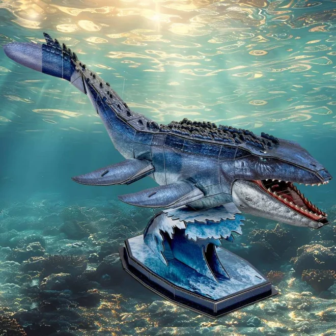 3D puzzle CubicFun  National Geographic: Mosasaurus 76 dílků