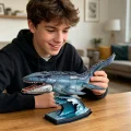 3D puzzle CubicFun  National Geographic: Mosasaurus 76 dílků