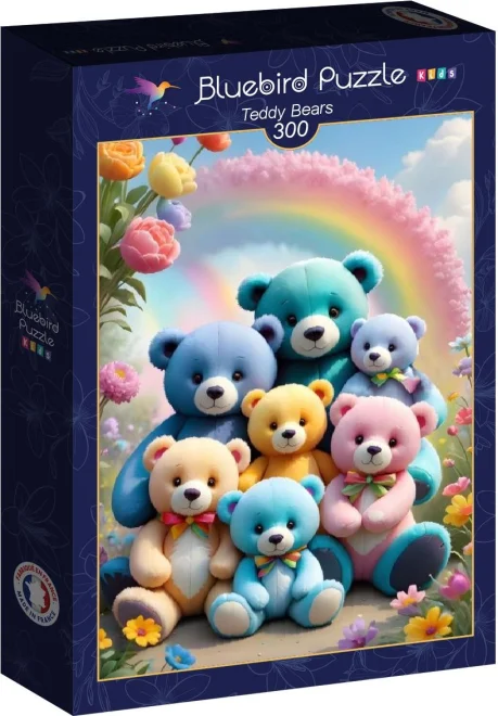 Puzzle pro děti Bluebird 300 dílků Plyšoví medvídci
