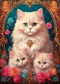 Puzzle pro děti Bluebird 300 dílků Kočičí trio