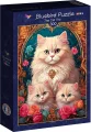 Puzzle pro děti Bluebird 300 dílků Kočičí trio