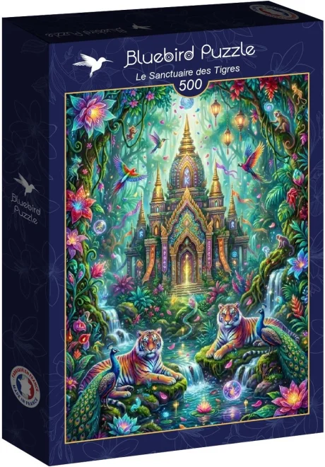 Puzzle Bluebird 500 dílků Tygří svatyně