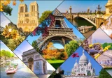 Puzzle Bluebird 2000 dílků Pařížské památky
