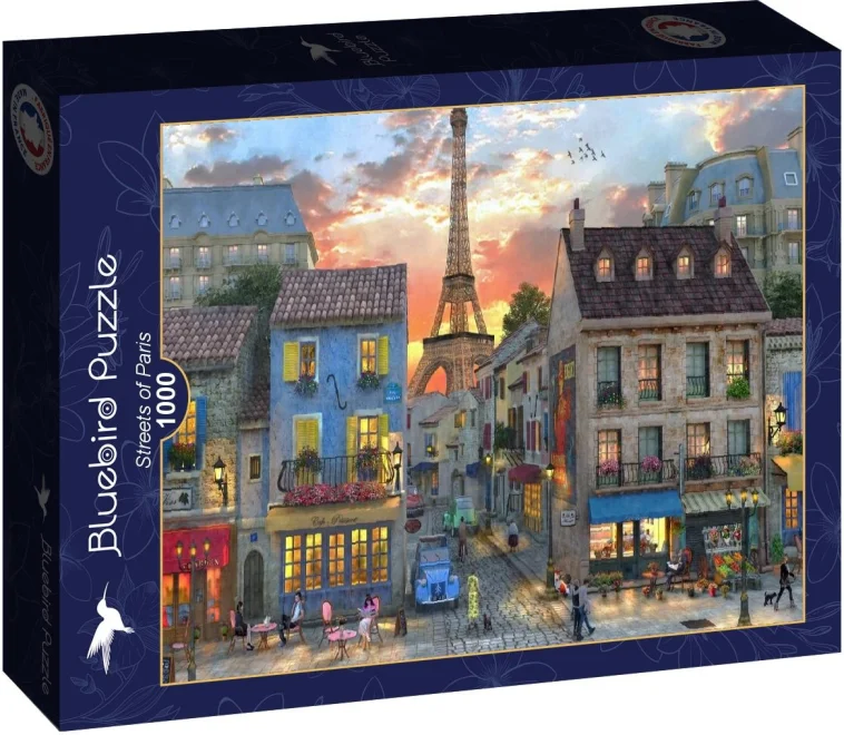 Puzzle Bluebird 1000 dílků Ulice v Paříži