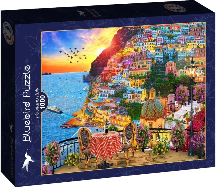 Puzzle Bluebird 1000 dílků Positano, Itálie