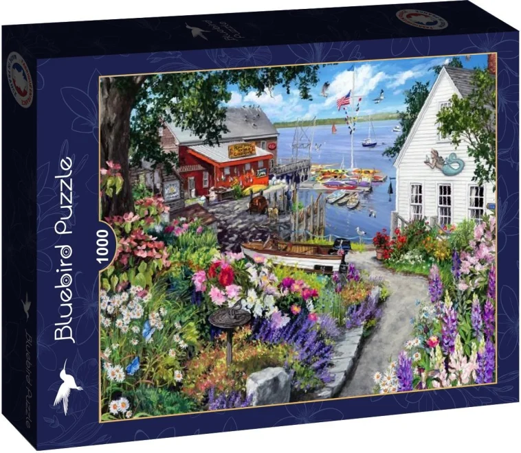 Puzzle Bluebird 1000 dílků Zahrada na pobřeží