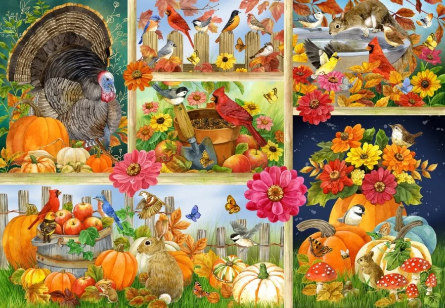 Puzzle Bluebird 1000 dílků Barvy podzimu