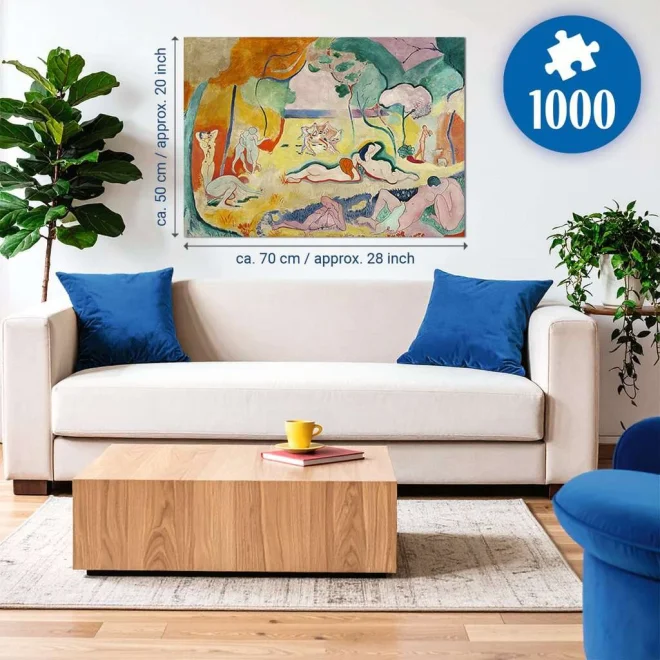 Puzzle Ravensburger 1000 dílků Art Collection: H.Matisse - Radost ze života