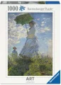 Puzzle Ravensburger 1000 dílků Art Collection: C.Monet - Žena se slunečníkem