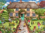 Puzzle Ravensburger 2x500 dílků Ze zahradního centra domů
