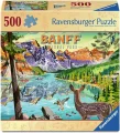 Puzzle Ravensburger 500 dílků Národní park Banff, Alberta, Kanada