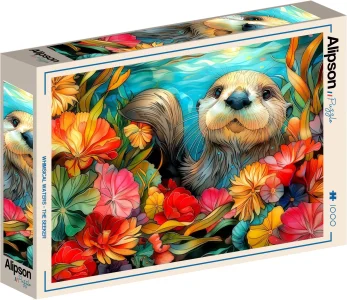 Puzzle Alipson 1000 dílků Hravé vody: Malý pátrač
