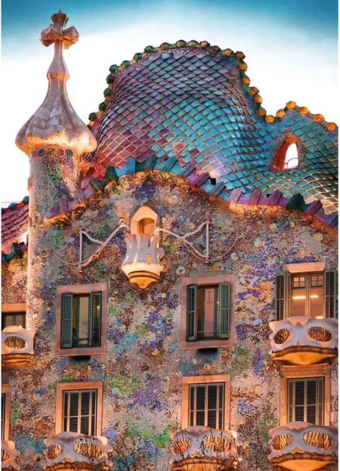 Puzzle Ravensburger 1000 dílků Casa Batlló, Barcelona
