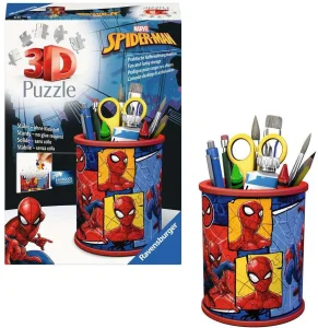 3D puzzle Ravensburger Stojan na tužky Spider-Man 57 dílků