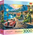 Puzzle Trefl 3000 dílků Italské městečko u jezera