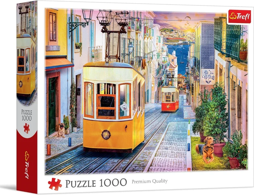 Puzzle Trefl 1000 dílků Dovolená v Portugalsku