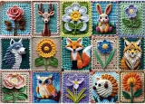 Puzzle Trefl 1000 dílků Háčkování - moje vášeň