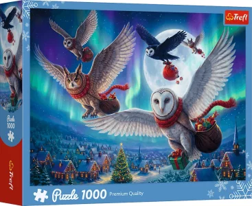 Puzzle Trefl 1000 dílků Vánoční zásilka